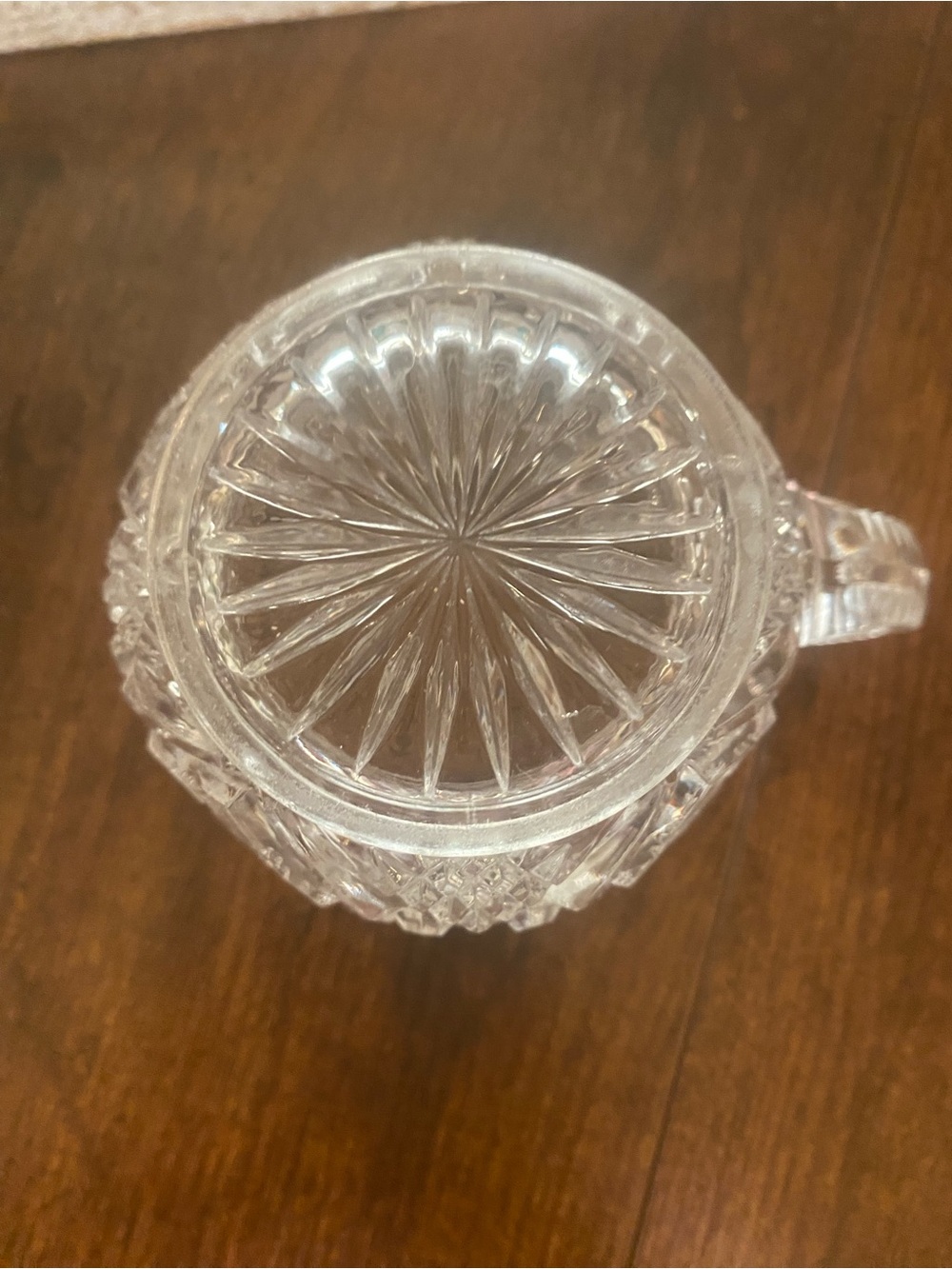 Starburst Pattern Creamer Cup - Picture 3 of 5